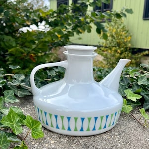 SALE Mid Century Contempri Design  Tea Pot Eclipse Pattern Paul McCobb