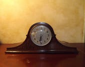 Vintage Mantel Clock Westminster Chime New Haven Electric Calvin Made in the USA