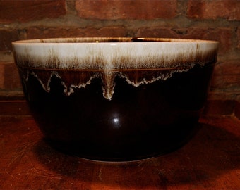 SALE Vintage Large Brown Dripware Pfaltsgraft Bowl