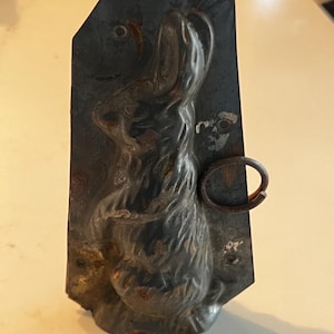 Antique Rabbit Chocolate Mold