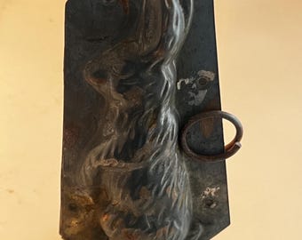 Antique Rabbit Chocolate Mold