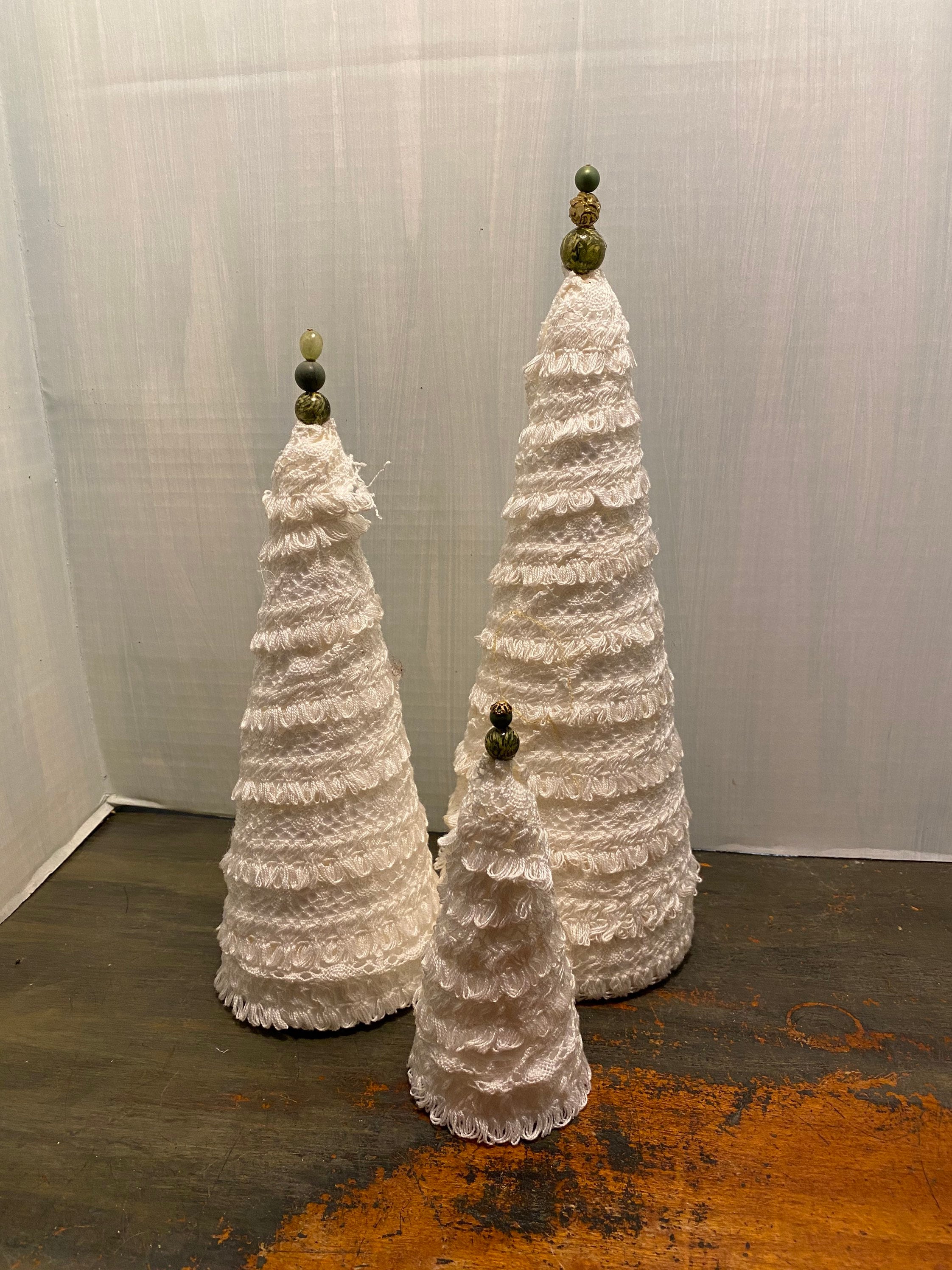 Foam Cone Seashell Christmas Tree - My Eclectic Treasures