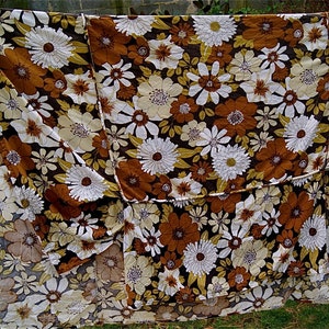 Moderne bloemensprei uit het midden van de eeuw