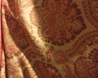 SALE  Tapestry Chenille Upholstery Fabric by the yard