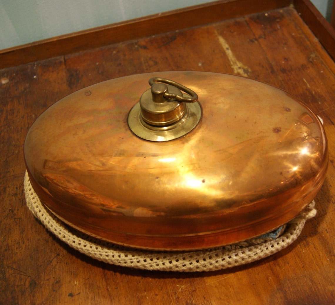Antique German Bed Warmer Rein Kupfer Speziel Copper and Etsy