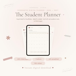 Agenda digitale per studenti 2026-2027 / Link a GoodNotes Academic (download digitale)