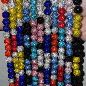 Colar &quot;Drip&quot; com strass