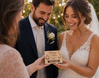 Gift for the Bride and Groom | Personalized Wedding Gift