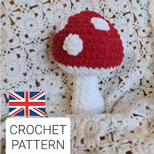 PATRÓN DE CROCHET De Hongos