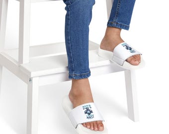 Youth Slides, Customizable Strap Sandals, Summer Pool Shoes