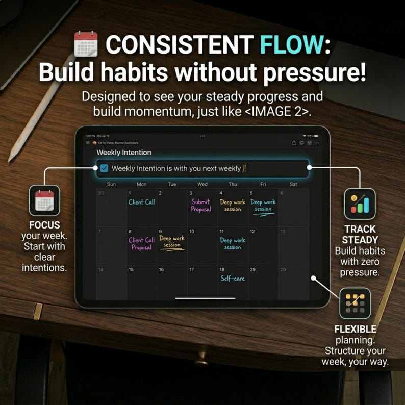 Ultimate ADHD Digital Planner 2026 | All-in-one Productivity System ...