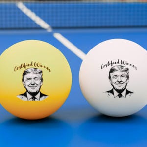 Funny Trump Ping Pong Balls.  Political Meme Party Game Balls , Make Beer Pong Great Again Gift, 6 PCS