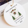 Personalised New Home Bauble,New Home Christmas Ornament 2025,First Christmas in Our New Home Ornament, Happy New Home Gift,New Home Decor