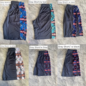 Native print basketball shorts best sale