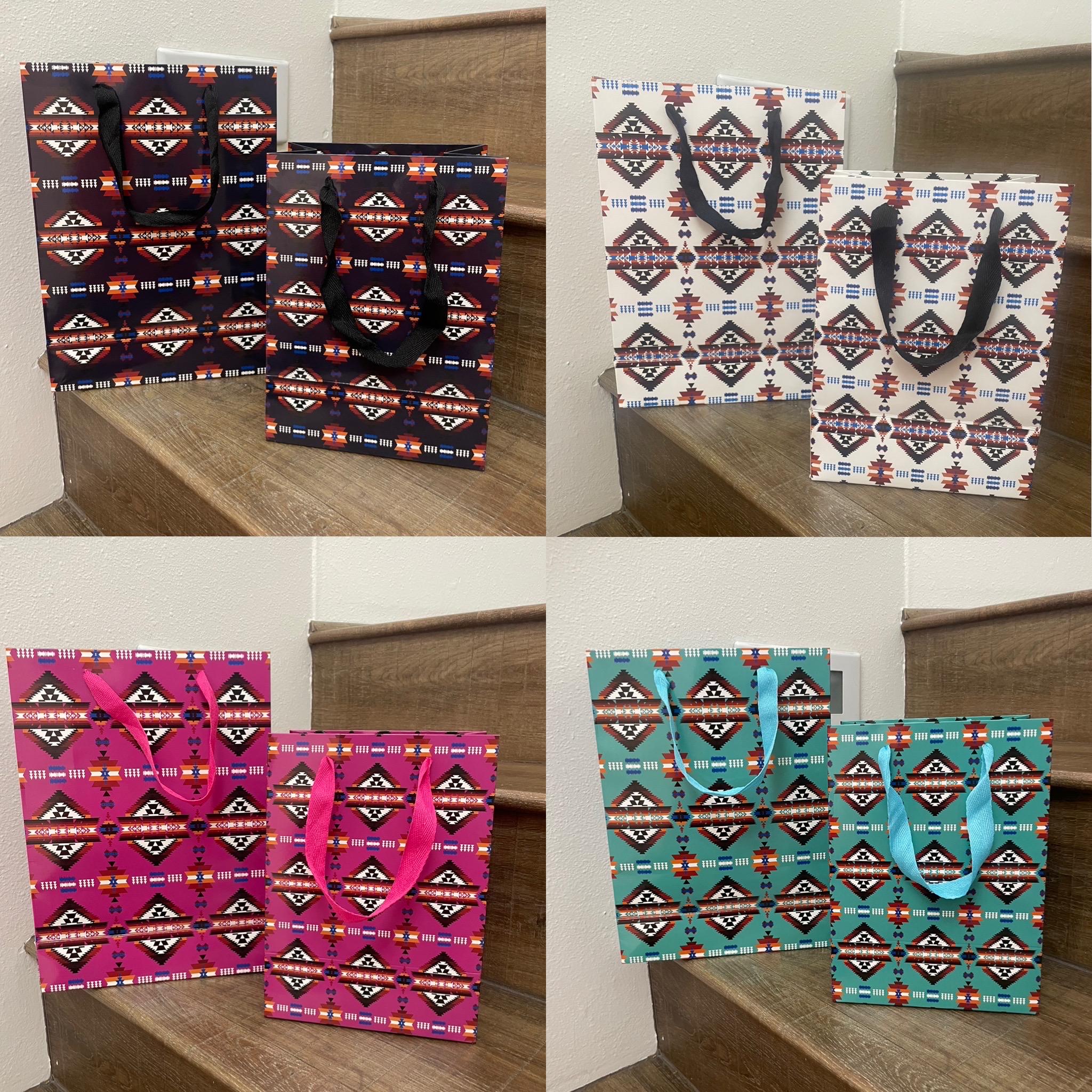 Native American Design Gift Bag 12pc - Etsy Israel