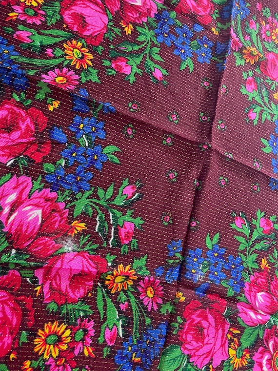 スカーフのみ出品☆SMOKE FLOWER SCARF JACKET Ameri SMOKE FLOWER SCARF JACKET