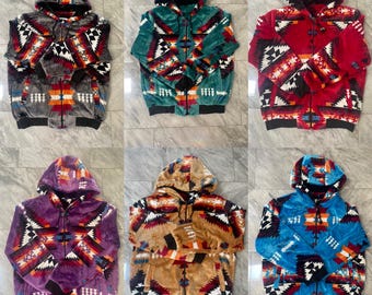 Southwestern New Diamond Design Unisex Adult Jackets
