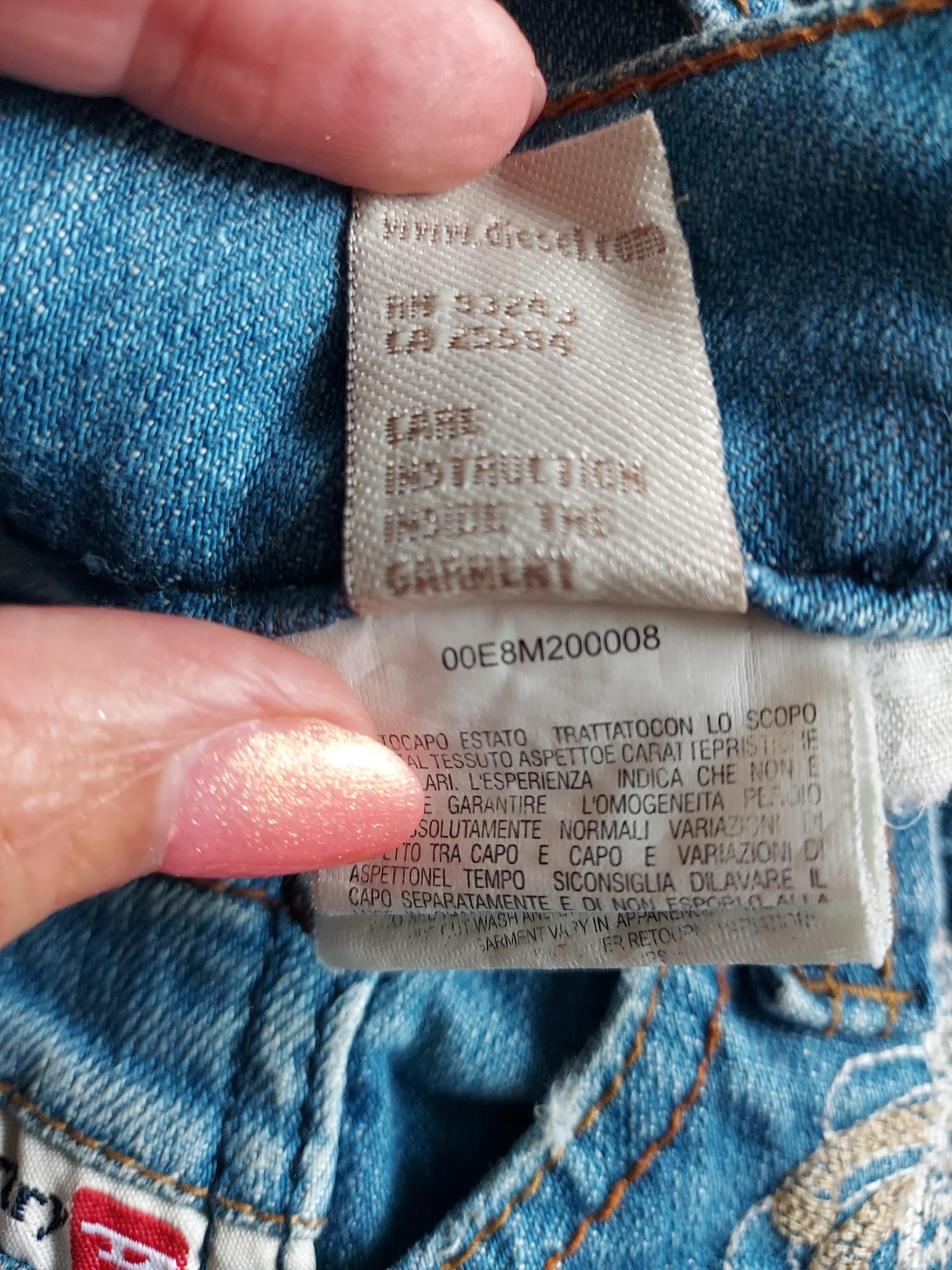 Vintage Diesel Flared Jeans, Low-rise Denim, Y2K Style (W29) - Etsy