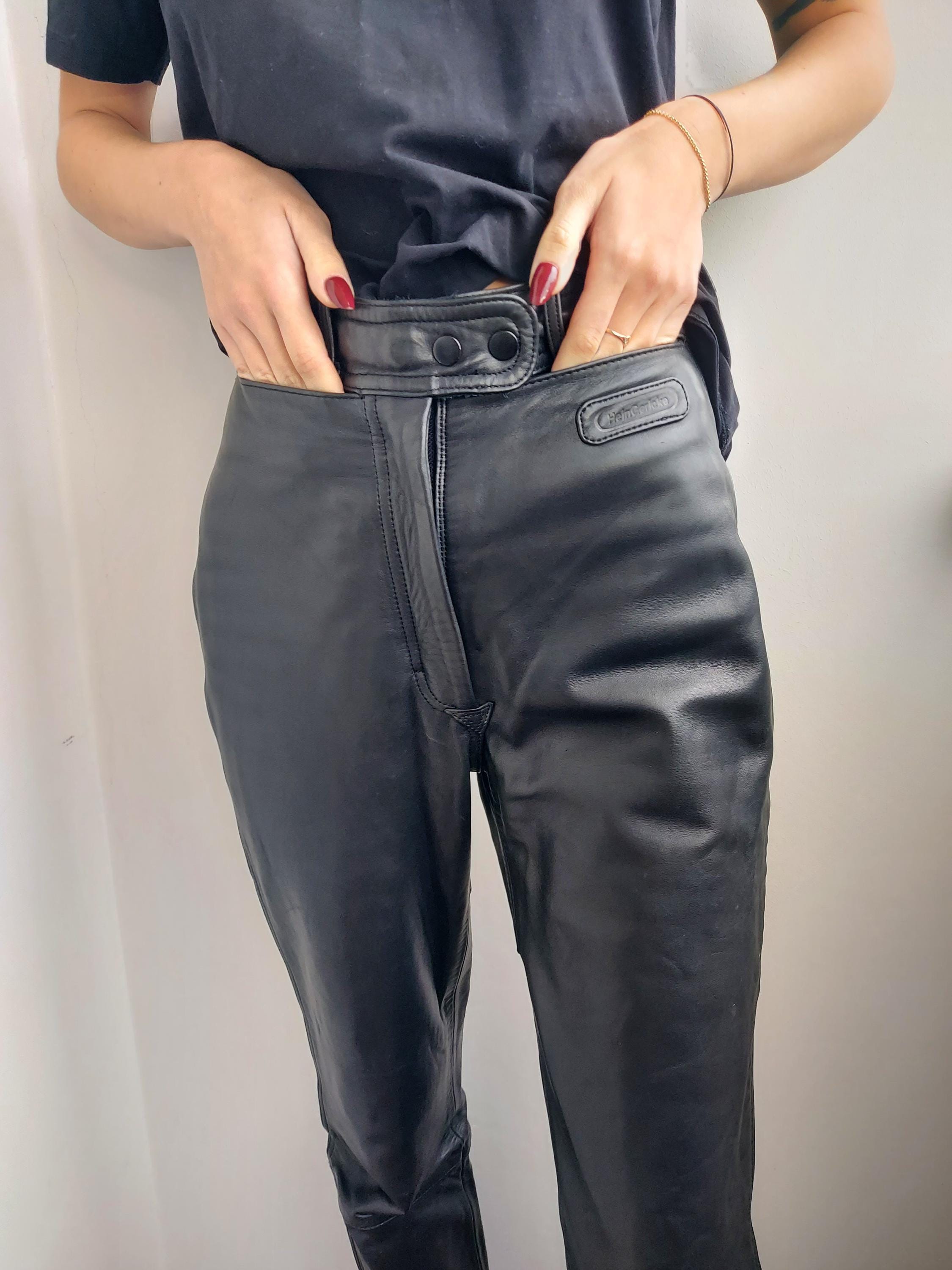 Hein Gericke Leather Pants - Etsy