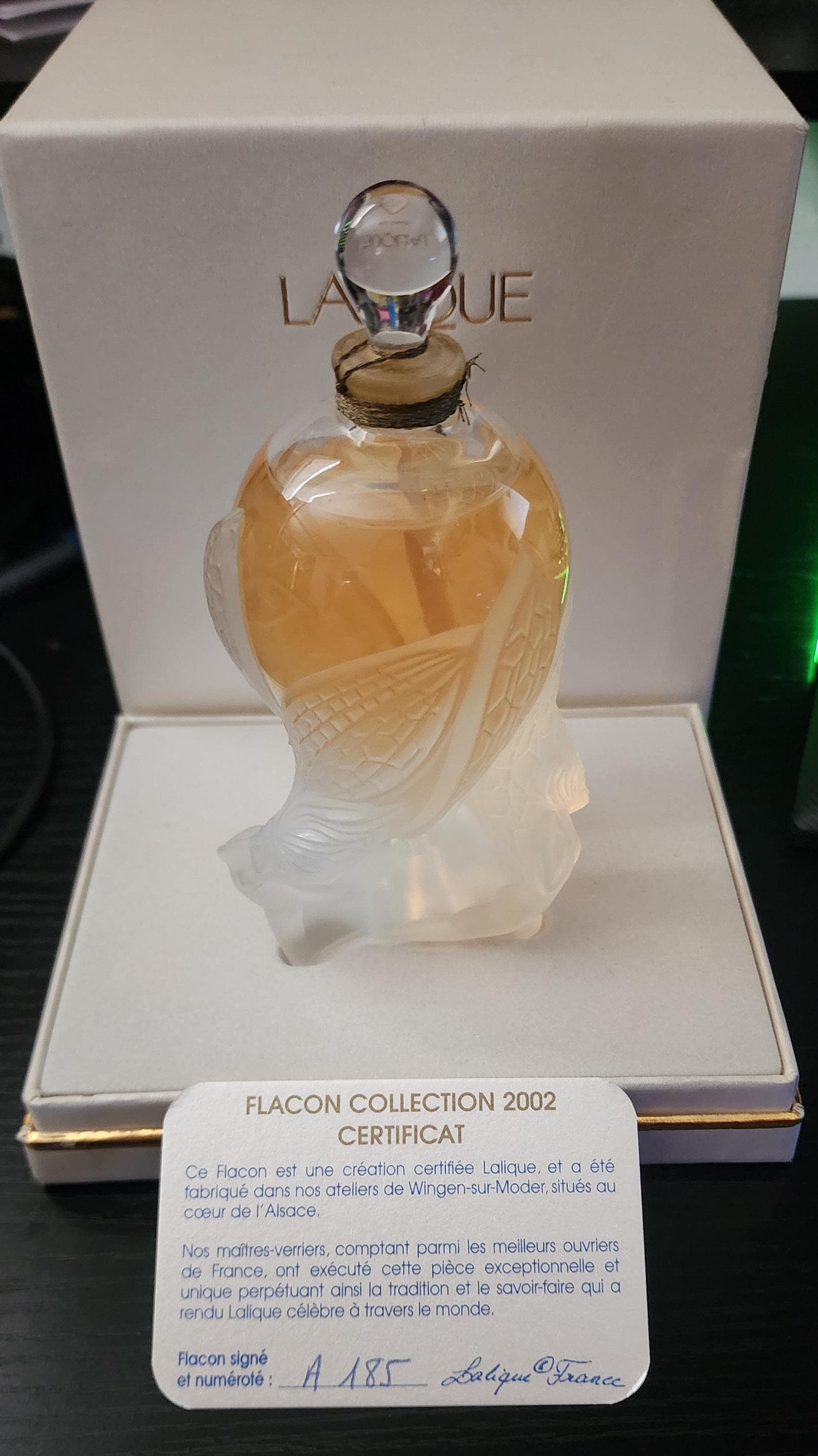 Les Elfes Parfum, Lalique Parfum Flacon Collection Edition, 2002