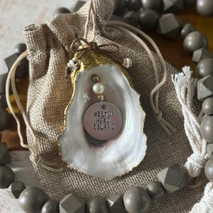Hilton Head Island Oyster Ornament