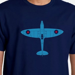 Aeroclassic - WW2 PRU Supermarine Spitfire Artwork T-Shirt