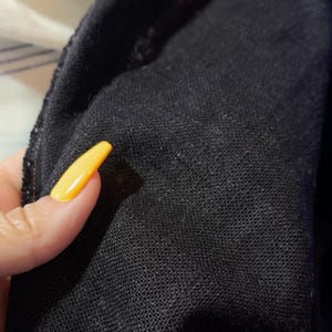 100% Linen, Sold By The Yard, Black Linen Fabric, Linen, Wide Linen, Linen Solids, Colored Linen, Linen For Clothing