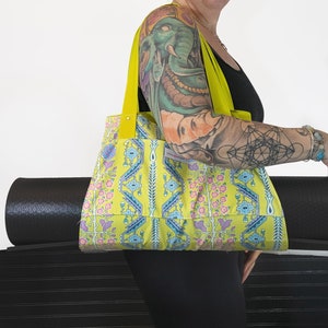 Yoga Sling, Yoga Bag, Yoga Tote, Reversible Yoga Bag, Yoga Mat Carrier, Unique Yoga Bag, Unisex Yoga Bag, Yoga Gift, Birthday Gift For Her