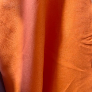100% Linen, Sold By The Yard, Orange Linen, Linen Fabric, Linen, Linen Solids, Wide Linen, Lightweight Linen, Linen For Clothing