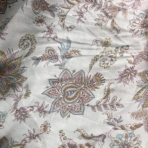 100% Linen, Sold By The Yard, Floral Linen, Linen Fabric, Linen Blend, Wide Linen, Cotton Linen, Colored Linen, Linen For Clothing