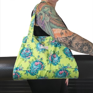 Yoga Sling, Yoga Bag, Yoga Tote, Reversible Yoga Bag, Yoga Mat Carrier, Unique Yoga Bag, Unisex Yoga Bag, Yoga Gift, Birthday Gift For Her