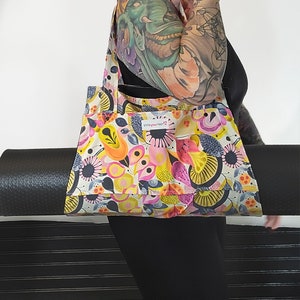 Yoga Sling, Yoga Bag, Yoga Tote, Reversible Yoga Bag, Yoga Mat Carrier, Unique Yoga Bag, Unisex Yoga Bag, Yoga Gift, Birthday Gift For Her