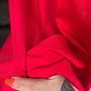 100% Linen, Sold By The Yard, Lightweight Linen, Red Linen Fabric, Wide Linen, Linen Solids, Linen, Colored Linen, Linen For Clothing