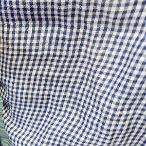 100% Linen, Sold By The Yard, Gingham Linen Fabric, Wide Linen, Linen Solids, Linen, Pure Linen, Linen For Clothing
