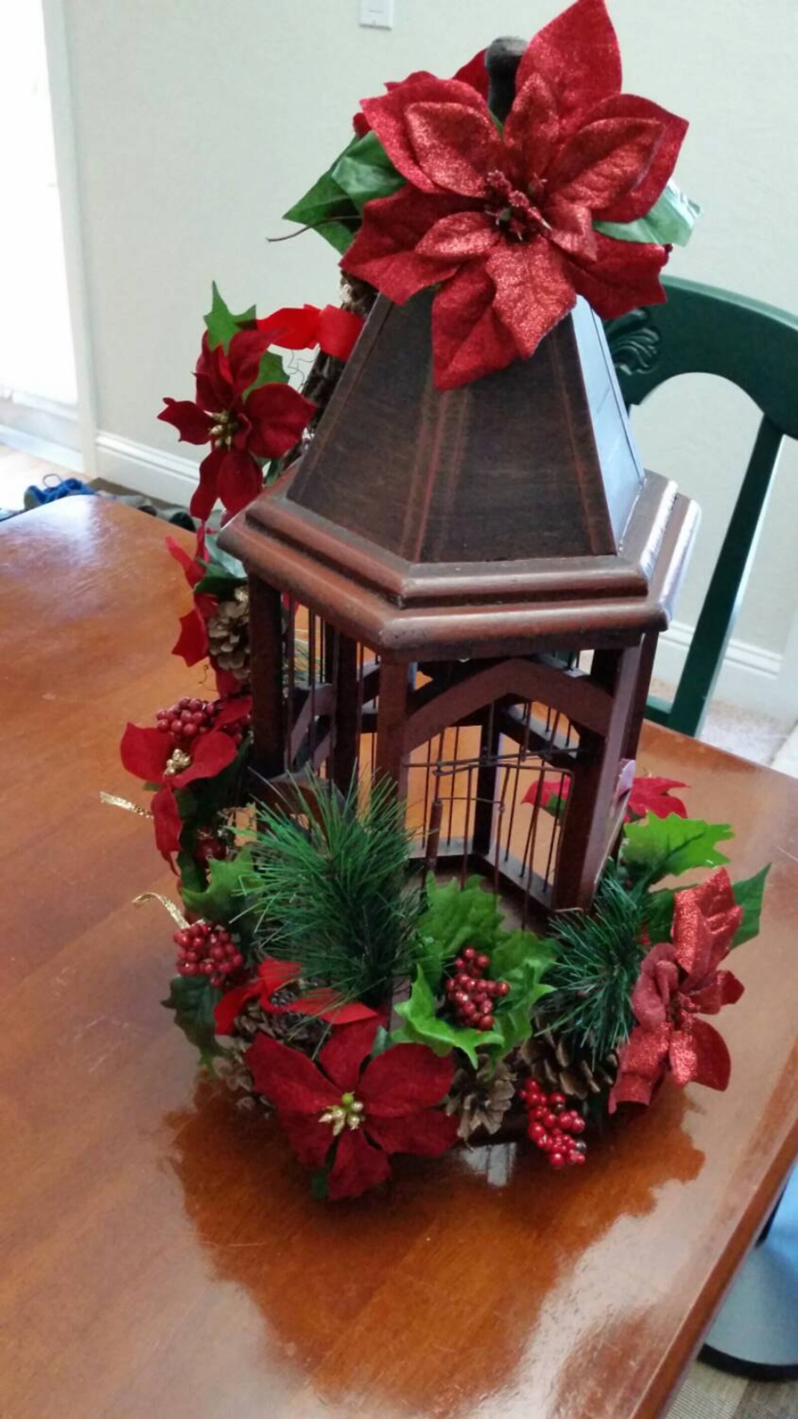 Christmas birds cage Etsy