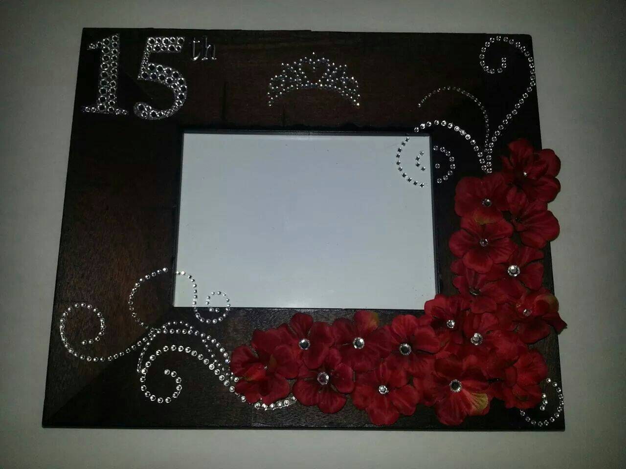 Quinceanera Frame Unique Decorated Make Only by Order Etsy