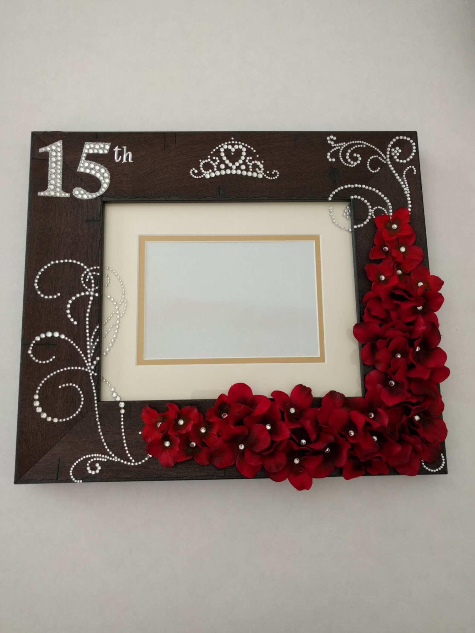 Quinceanera Frame Unique Decorated Make Only by Order Etsy