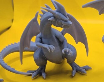DQ XI Dragons set of 4 | Liege Lizard, Green Dragon, Professaurus, Black Dragon
