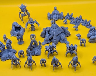Base en miniatura Protoss (juego de 29 piezas)