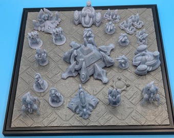 Mini Protoss Base Diorama - Resin and FDM - Unpainted