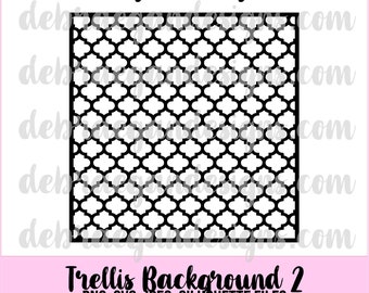 Gitter Hintergrund 2 geschnitten Datei - SVG, PNG, JPEG, studio 3 - Silhouette Cameo, Cricut - Gitter, Quatrefoil Scrapbooking Layout, Schablone