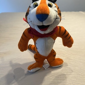 VINTAGE Tony the Tiger Plush Kelloggs Advertising 1993 Kids