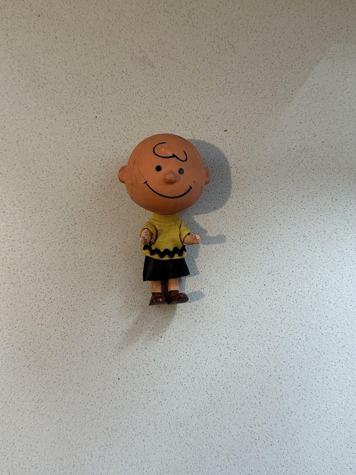 ❶詳細不明 ピーナッツ 　PEANUTS　チャーリーブラウン フィギュア 陶器 チャーリー・ブラウン ビンテージ フィギュア 1965年 1960's