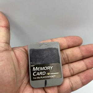 Tarjeta de memoria de rendimiento para PlayStation 1 (PS1) probada y funcionando