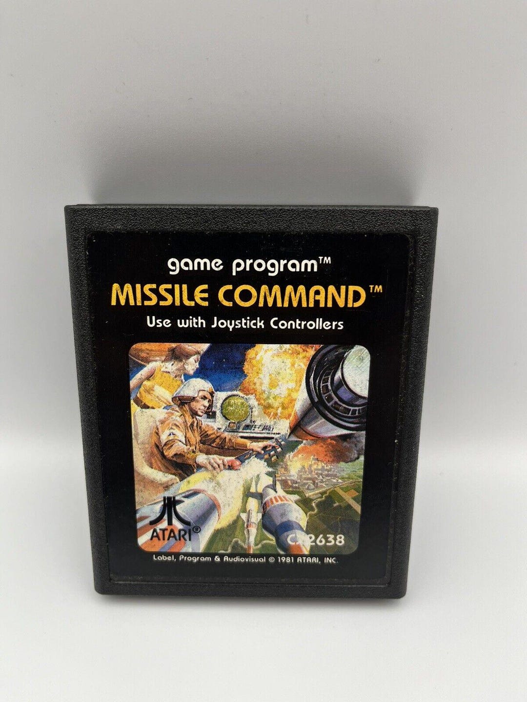 Missile Command Atari 2600 Video GAME CARTRIDGE ONLY Tested 1981 - Etsy