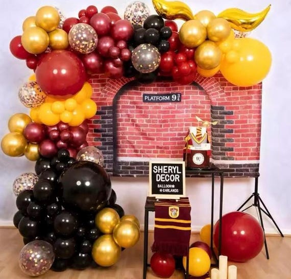 Harry Potter Hogwarts Balloons
