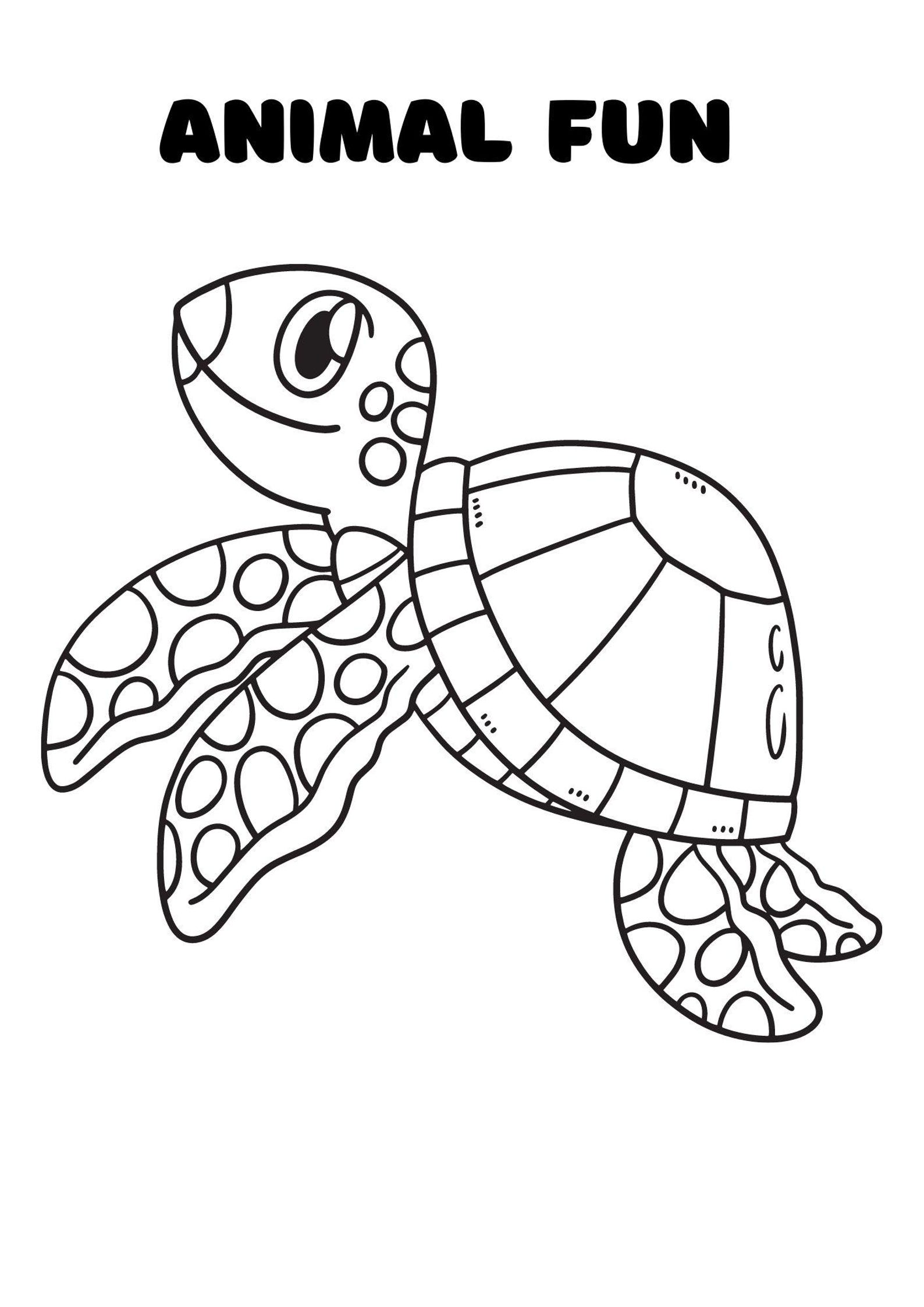 Printable Animal Coloring Book for Kids Fun & Educational Designs