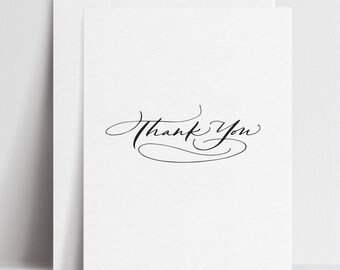 Thank You script - Greeting Cards