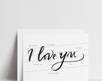 I Love You - Greeting Cards