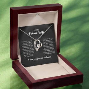To My Future Wife Gift From Boyfriend To Fiancé, Bride-to-be | I’ll Be Your Last Love Message. Romantic Pre-wedding, Anniversary, Engagement image 8
